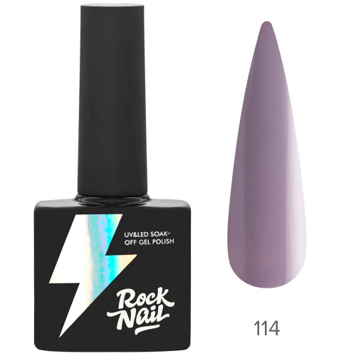 Гель-лак для ногтей ROCK NAIL 114, 10 мл