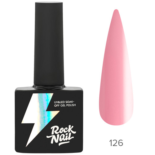 Гель-лак для ногтей ROCK NAIL 126, 10 мл