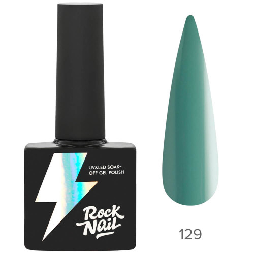 Гель-лак для ногтей ROCK NAIL 129, 10 мл