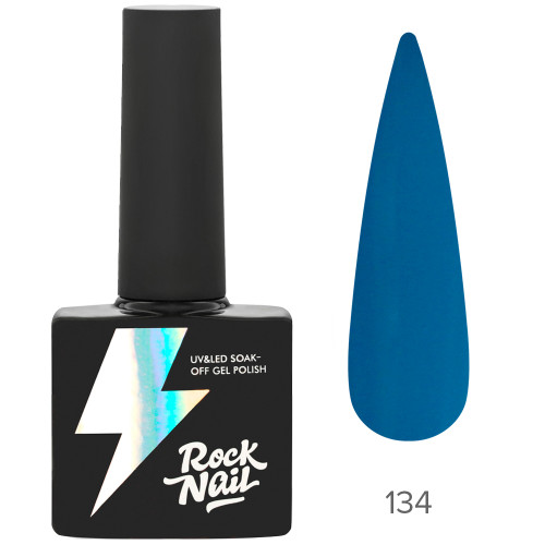 Гель-лак для ногтей ROCK NAIL 134, 10 мл