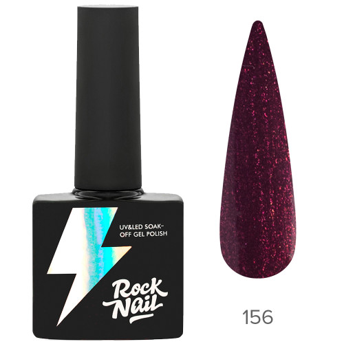 Гель-лак для ногтей ROCK NAIL 156, 10 мл