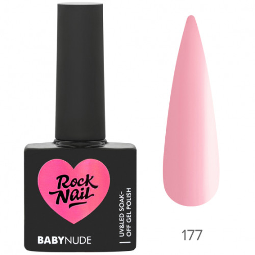 Гель-лак для ногтей ROCK NAIL 177, 10 мл