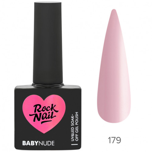 Гель-лак для ногтей ROCK NAIL 179, 10 мл