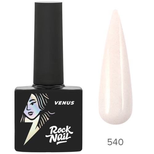 Гель-лак для ногтей ROCK NAIL 540, 10 мл