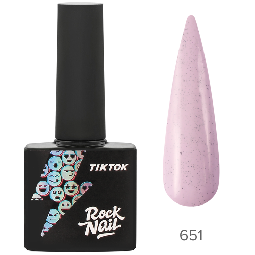 Гель-лак для ногтей ROCK NAIL 651, 10 мл