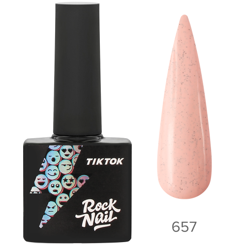 Гель-лак для ногтей ROCK NAIL 657, 10 мл