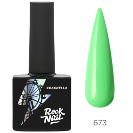 Гель-лак для ногтей ROCK NAIL 673, 10 мл