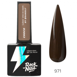 Гель-лак для ногтей ROCK NAIL 971, 10 мл