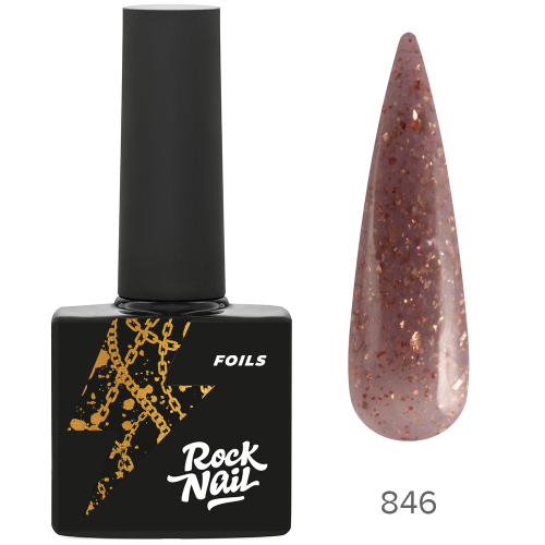 Гель-лак для ногтей ROCK NAIL 846, 10 мл