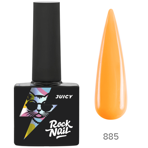 Гель-лак для ногтей ROCK NAIL 885, 10 мл