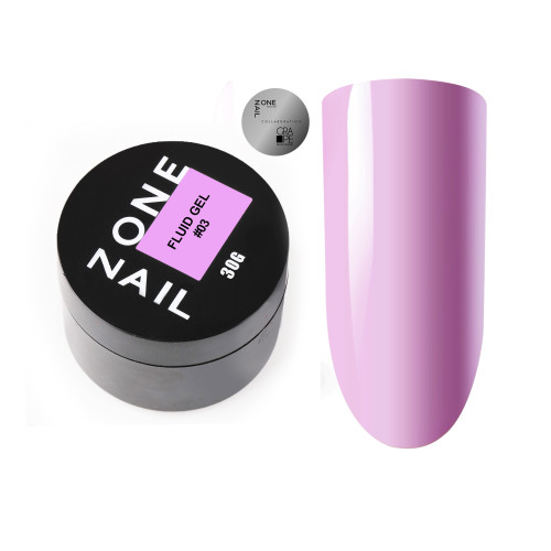 FLUID GEL ONENAIL & GRAPE 03, 30 г