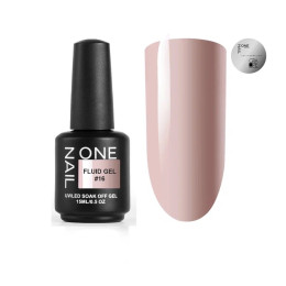 FLUID GEL ONENAIL & GRAPE 16, 15 мл