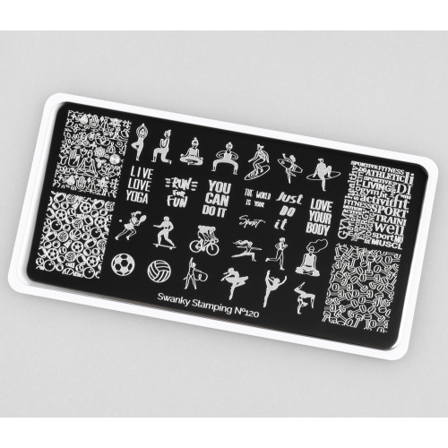 SWANKY STAMPING Пластина 120