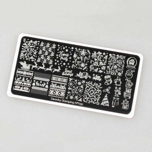 SWANKY STAMPING Пластина 091