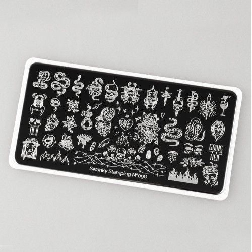 SWANKY STAMPING Пластина 096