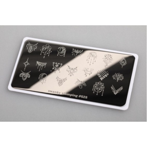 SWANKY STAMPING Пластина 028