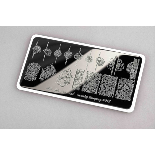 SWANKY STAMPING Пластина Arti for you with 13