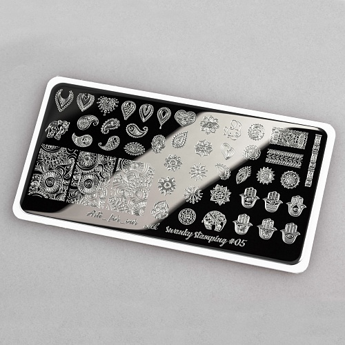 SWANKY STAMPING Пластина Arti for you with 05