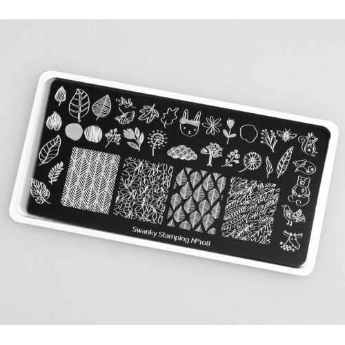 SWANKY STAMPING Пластина 108