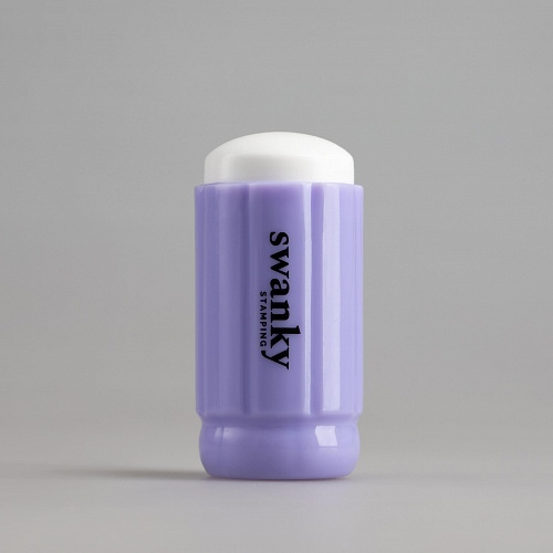SWANKY STAMPING Штамп сиреневый, силиконовый