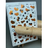 MilliArt Nails Слайдер-дизайн Металл MTL-002