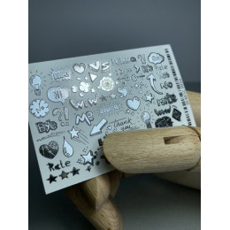 Слайдер 20 AN WW silver 00016